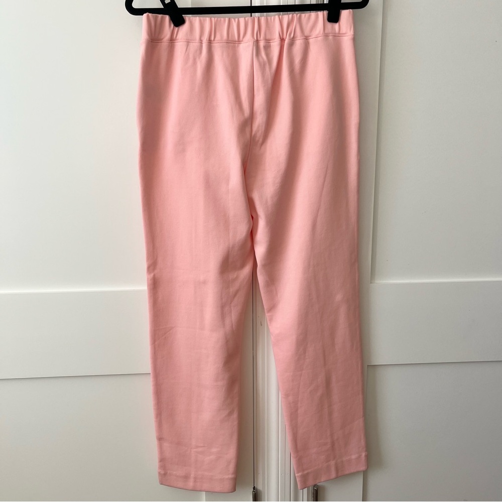 J. Crew Factory Pintuck Pull-on Sweatpant Pink Sz M - Picture 9 of 16